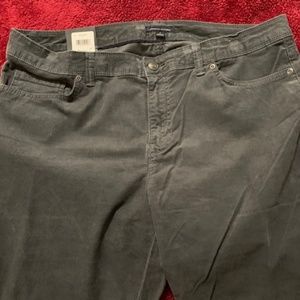 Women's size 16 grey corduroy jeans
